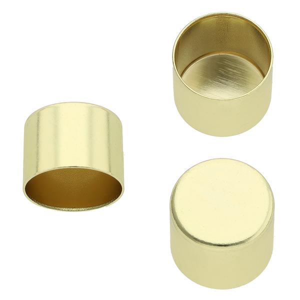 Brass Cord End Cap – Brass Plated