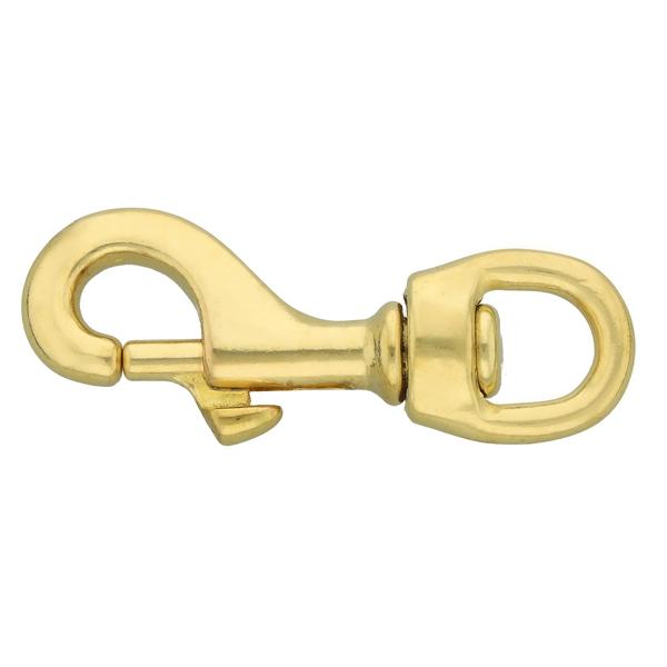 Brass Snap Hook 76 mm/14