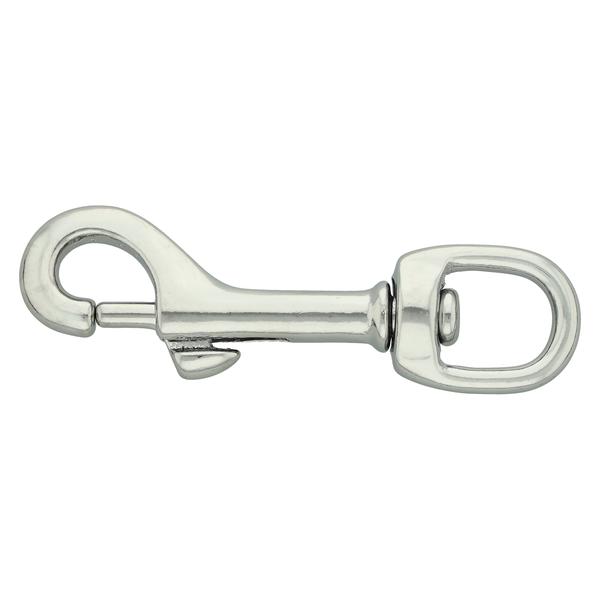 Messing-Karabiner 79 mm/13 – Verchromt