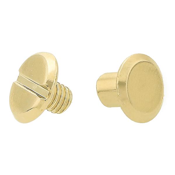Buchschrauben 4 mm (100 Stk.) – Vermessingt