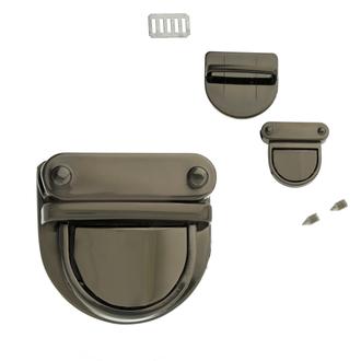 Taschenverschluss – Schwarzes Nickel, 31 mm