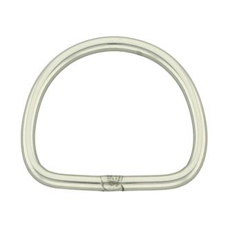 Anilla en D – Acero inoxidable: 45 mm