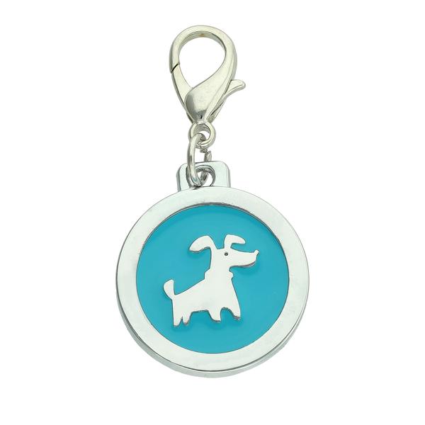 Placa de identificación – Perrito Azul