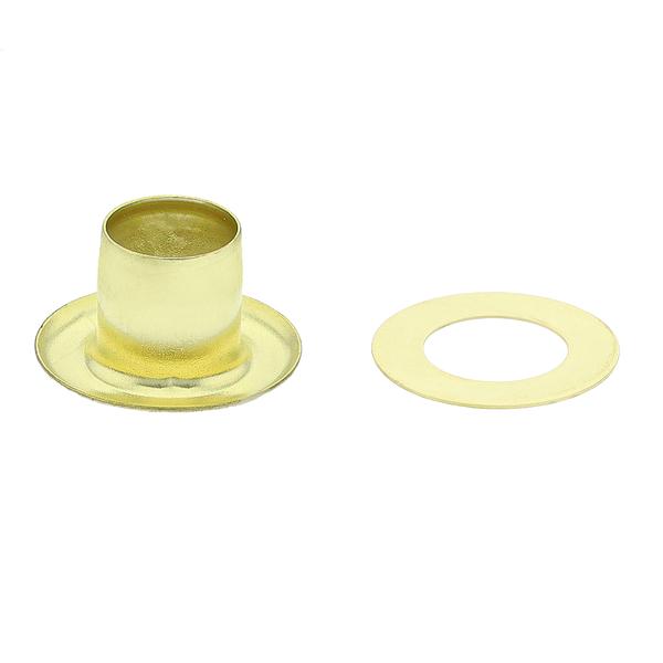 Eyelet ø 5.2 mm (1000 pcs) – Brass-Plated Brass