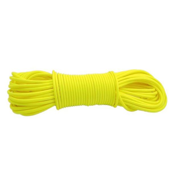 Rundes Kunstleder ø 6 mm – Neongelb