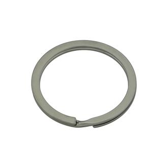 Schlüsselring Flach – Schwarzes Nickel: 20 mm