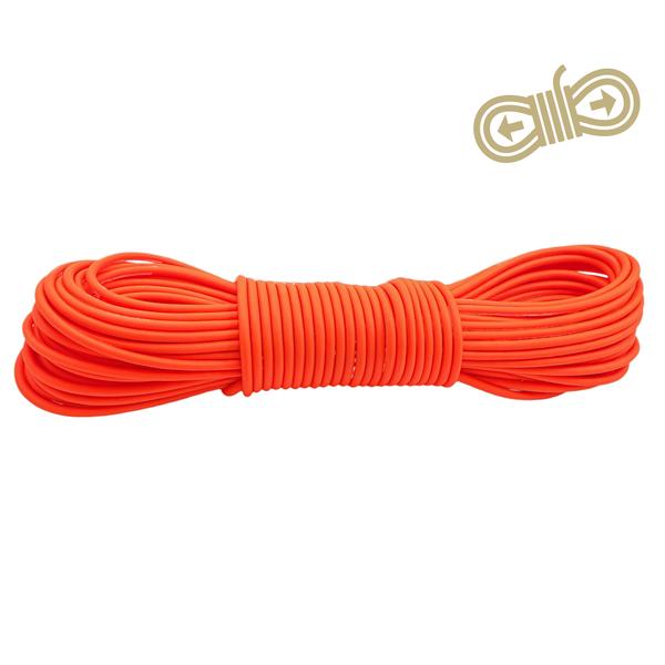 Flexibles Rundes Kunstleder ø 6 mm – Neonorange
