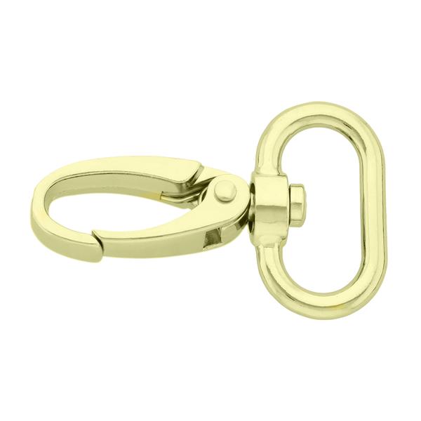Karabinerhaken 52 mm/25 – Vermessingt