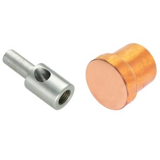 Hand Press Die Round Tube Punch Adapter with Anvil ø 7.5 mm