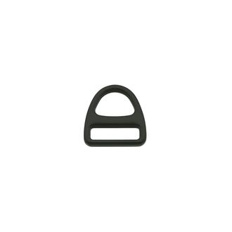 Dreieckiger D-Ring – Schwarz: 16 mm