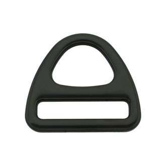 Aluminium-Dreieckiger D-Ring – Schwarz: 40 mm