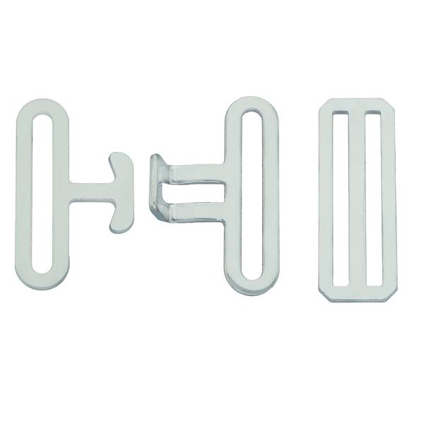 Lot de boucles en T – Chromé