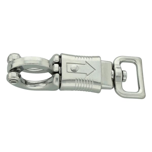 Mousqueton anti-panique 11 cm/25 – chromé