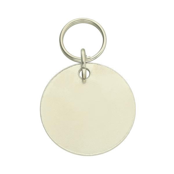 Plaque d'identité en aluminium pour le chien – Rond