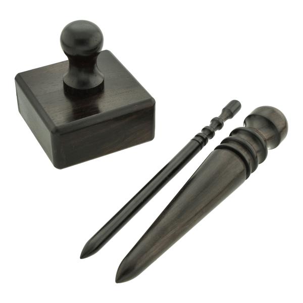 Set profesional de bruñidores de cuero Kemovan
