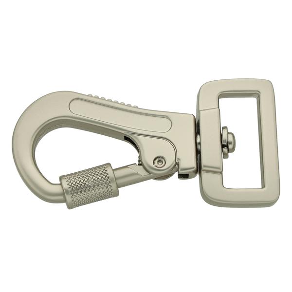 Leash Snap Hook with Screw Lock 57 mm/15Q – Nickel Plated