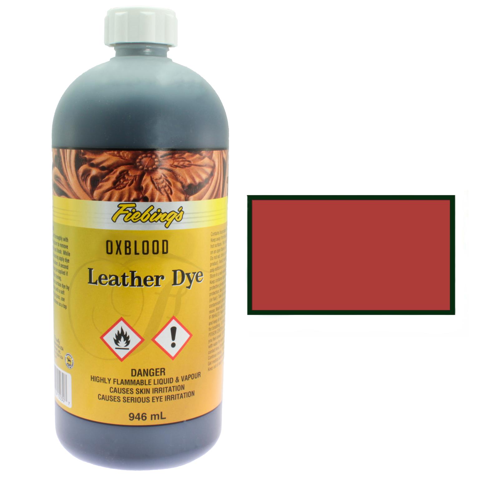 Leathercrafter Europe - Fiebing's Leder Dye 4 oz (118 ml) alle kleuren (Maroon