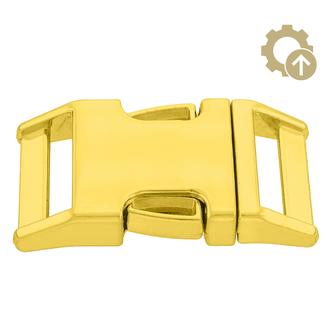 Boucle clips métallique Plus – Doré