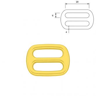 Boucle coulissante métal – Doré