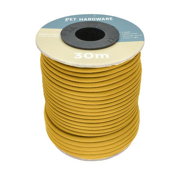 Paracord ø 4 mm – złoto