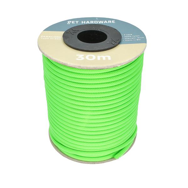 Paracord ø 4 mm – Neon Grün