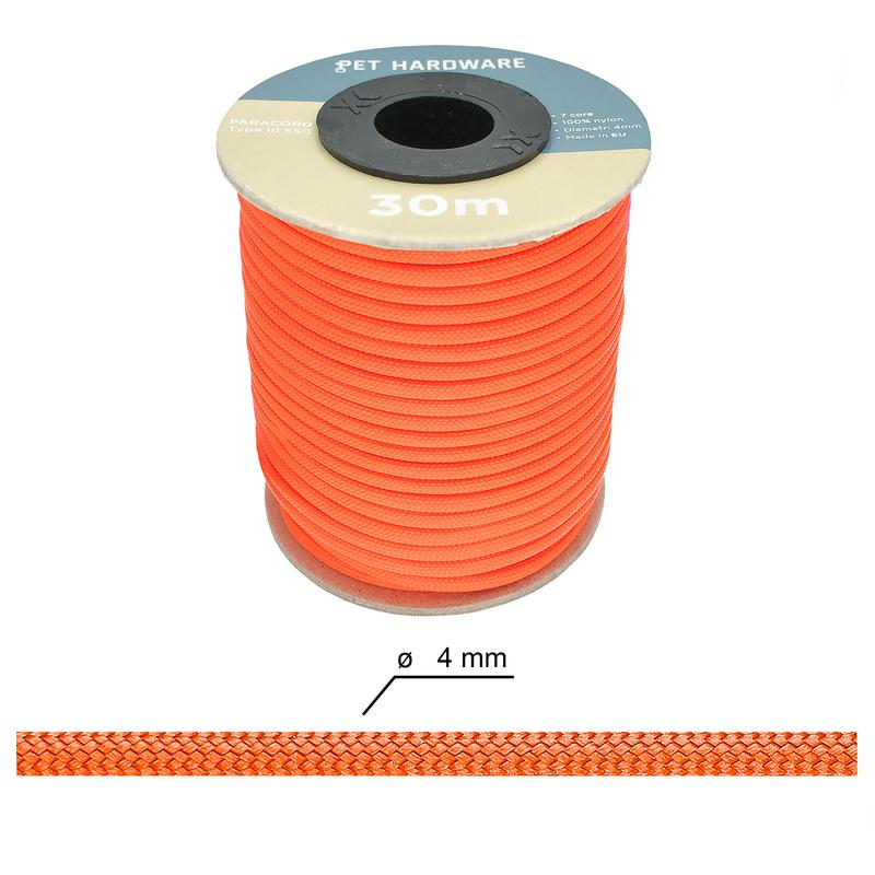 Paracord Planet Nano-Kordel - 0,75 Mm X 91,4 M, 16,3 Kg Zugfestigkeit, Viele Farben