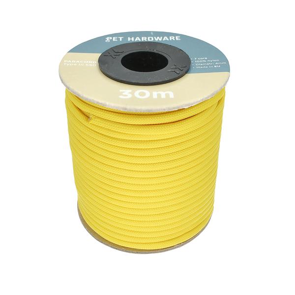 Paracorde ø 4 mm – Jaune Pastel