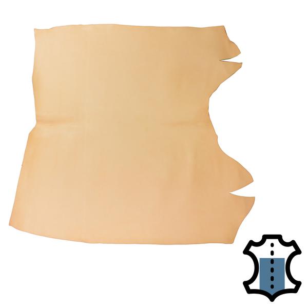 Cuir de vachette premium – croupon, naturel