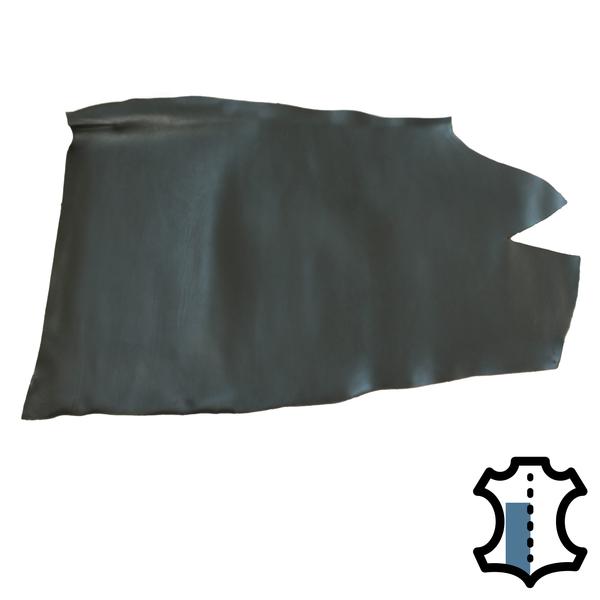 Premium cowhide leather – single butt, black