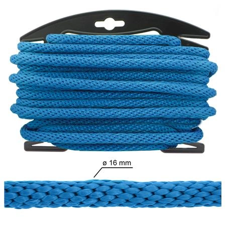 Corde Polypropylène Tressée Bleue 8 Mm – 2 X 50 M (100 M) Werkzone