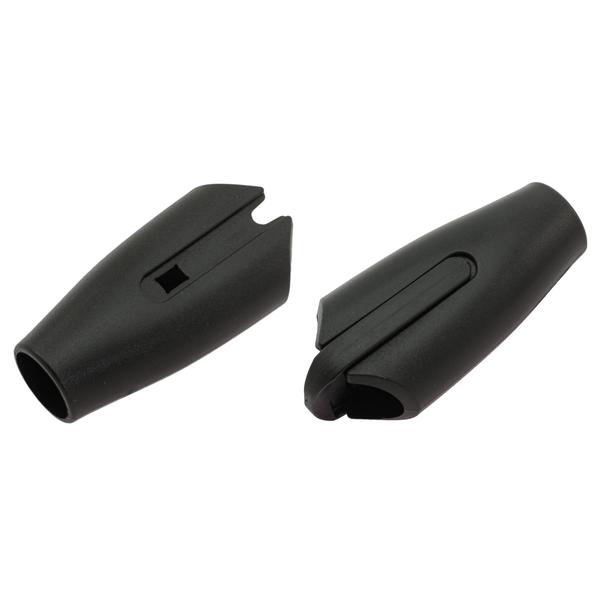 Abrazadera plástica para cuerda – Negro