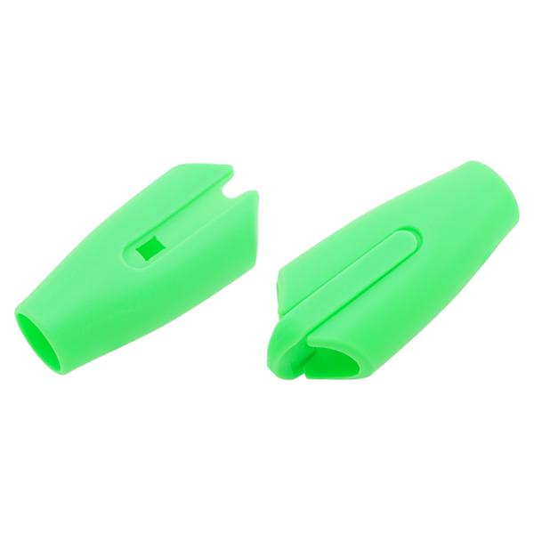 Abrazadera plástica para cuerda – Verde