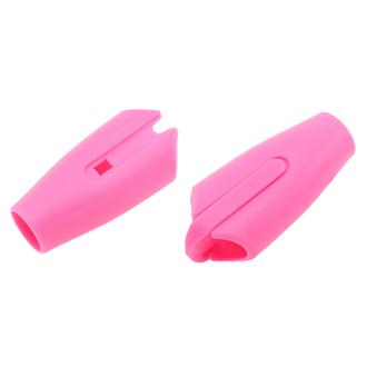 Abrazadera plástica para cuerda – Rosa