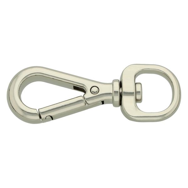 Rope snap hook for leashes 55 mm/13 – Nickel Plated