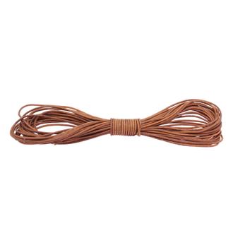 Round Leather ø 2 mm, Brown