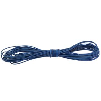 Round Leather ø 2 mm, Blue