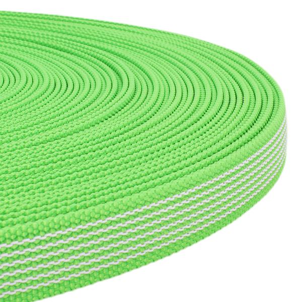 Gurtband mit Gummifäden – Limette