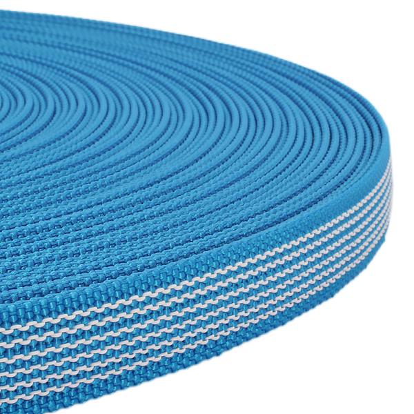 Rubber Webbing – Turquoise