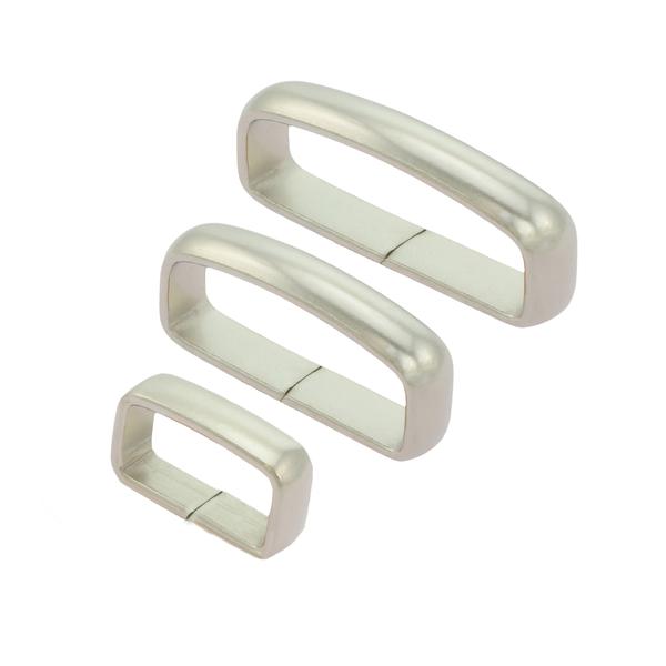 Saddlery Flat Loop – Nickel Plated