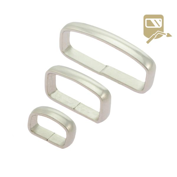 Saddlery Flat Loop – Stainless Steel