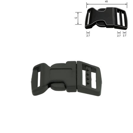Plastikowa klamra zatrzaskowa 16 mm