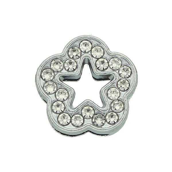Návlékací ozdoba – Květinka 12 mm