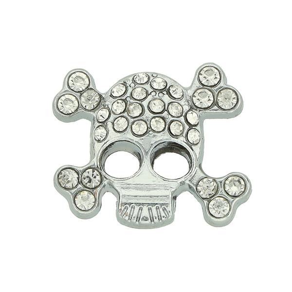 Schmuck zum  Einfädeln – Schädel 10 mm