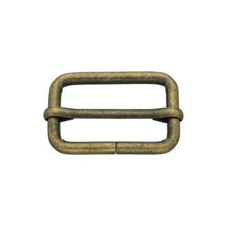 Metall Schieber (Stopper) – Alt-Messing: 32 mm