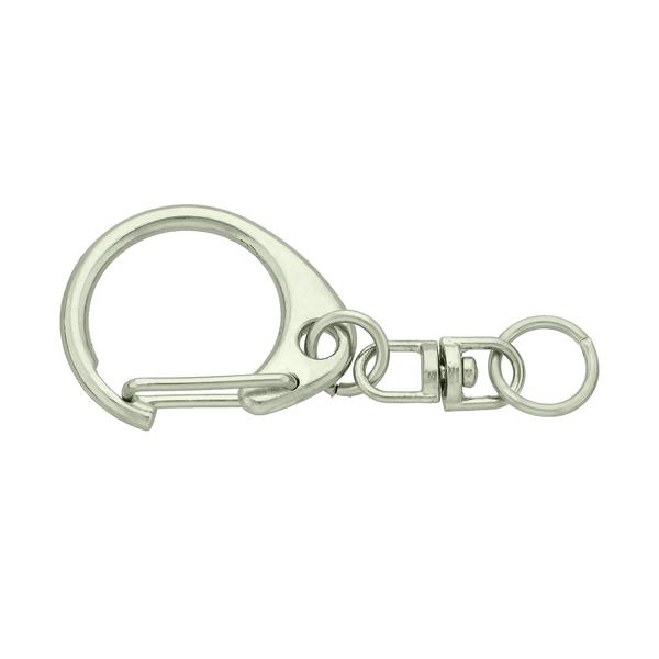 Karabinerhaken 53 mm/16 – verchromt