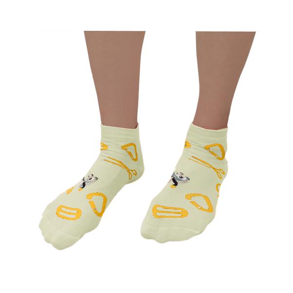 Fröhliche Socken, Farbe pistaziengrün