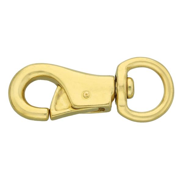 Mousqueton Bull en laiton 97 mm/14