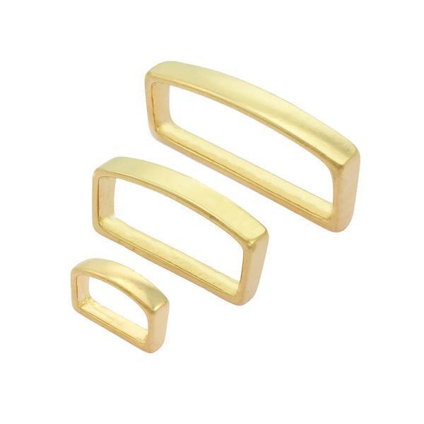Saddlery Flat Loop – Brass