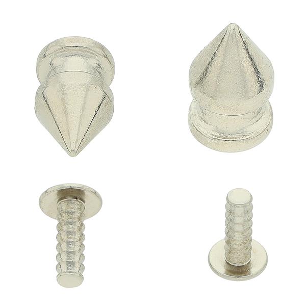 Spitze 12 mm – Vernickelt