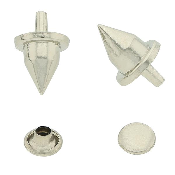 Clous cône 9 mm – Nickelé